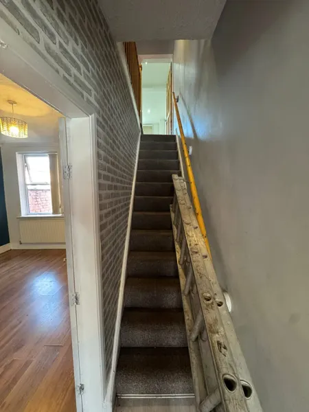Staircase and hall