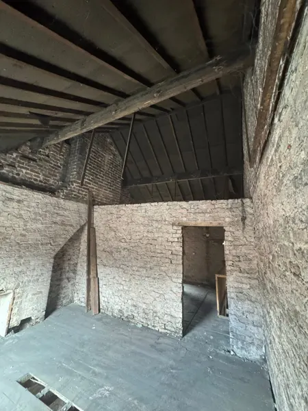 Exposed timber structure